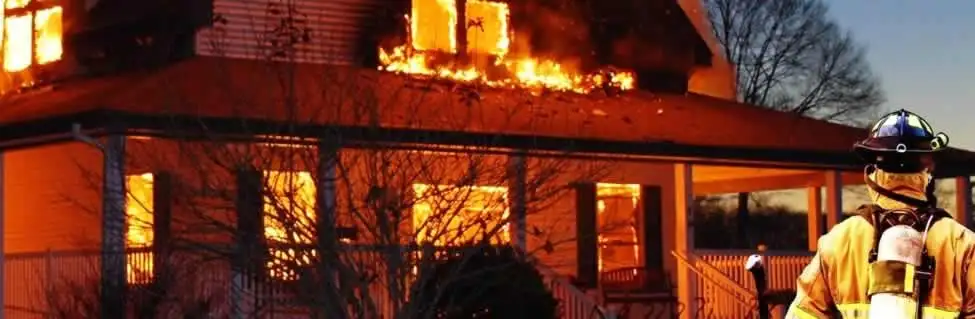fire damage repair emergency response at a residential property affected by an active house fire in San Jose, CA